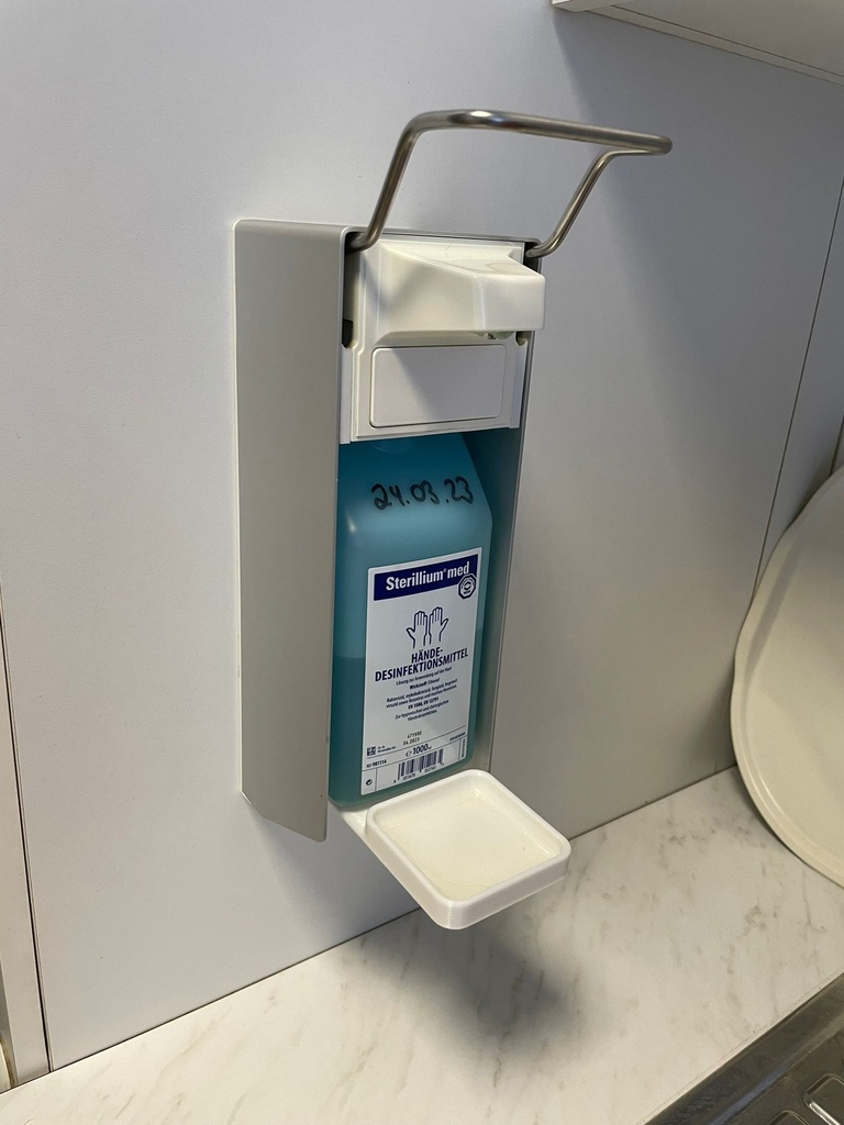 Tropfschale für Seifenspender (Wand)
