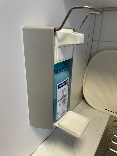 Abtropfschale für Seifenspender (Wand)